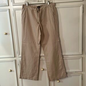 Eddie Bauer linen blend pants